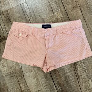 Vintage American Eagle Favorite Shorts Women’s Striped Cotton Size 8
